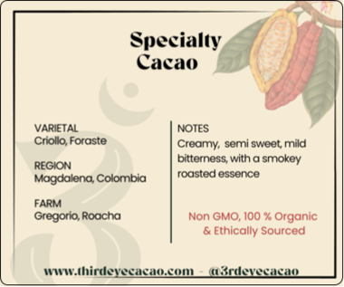 Colombian Cacao - single origin